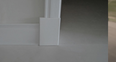 Plinth Block and Rosettes